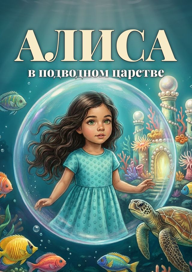 Обложка «Алиса в подводном царстве»